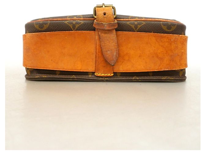 Borsa a tracolla Louis Vuitton Monogram Cartouchiere MM Marrone - vista 3