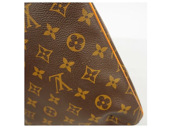 Borsa a tracolla Louis Vuitton Monogram Musette Salsa Marrone - vista 10