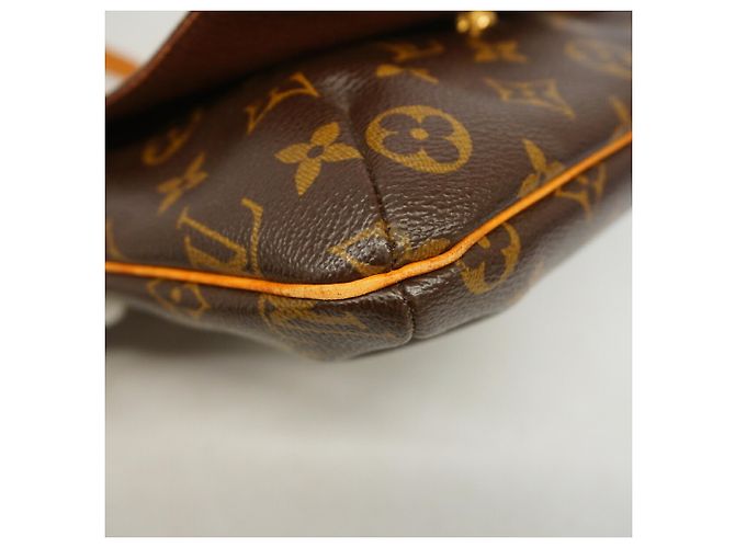 Borsa a tracolla Louis Vuitton Monogram Musette Salsa Marrone - vista 6