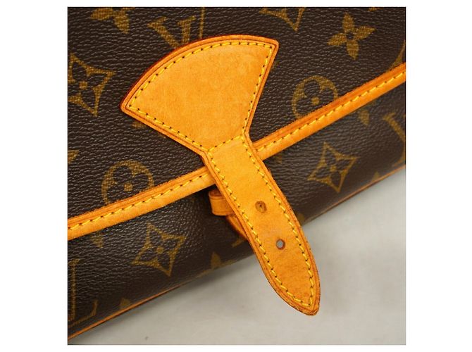 Bolsa de Ombro Louis Vuitton Monogram Sologne Marrom - vista 10