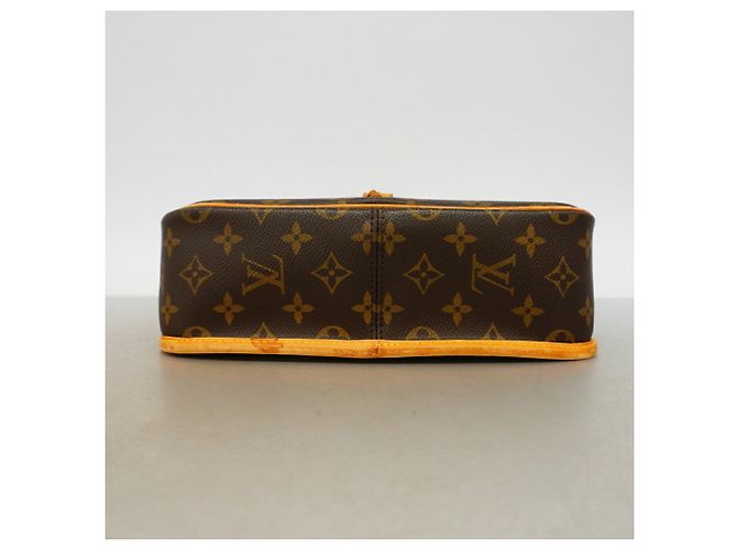 Bolsa de Ombro Louis Vuitton Monogram Sologne Marrom - vista 3