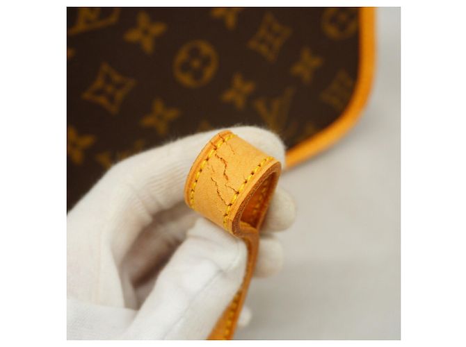 Bolsa de Ombro Louis Vuitton Monogram Sologne Marrom - vista 7