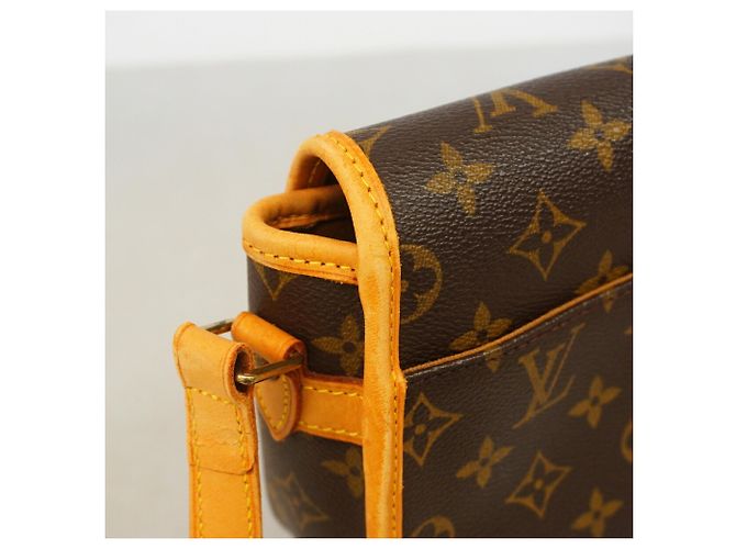 Bolsa de Ombro Louis Vuitton Monogram Sologne Marrom - vista 8
