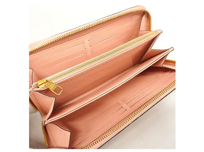 Portafoglio Zippy Louis Vuitton Monogram Empreinte Rosa - vista 4