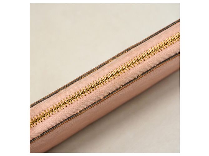 Portafoglio Zippy Louis Vuitton Monogram Empreinte Rosa - vista 7