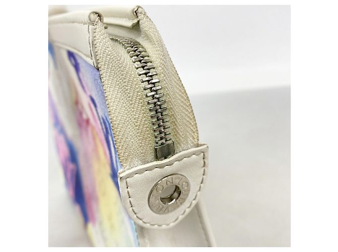 Louis Vuitton Monogram Watercolor Pochette Voyage MM Clutch Bag Multicolore - vista 9