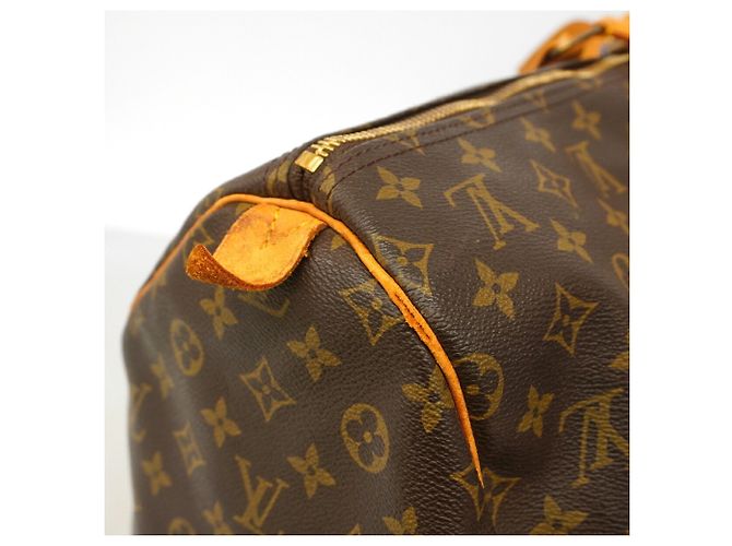 Louis Vuitton Boston Monogram Keepall 55 Marron - vue 10
