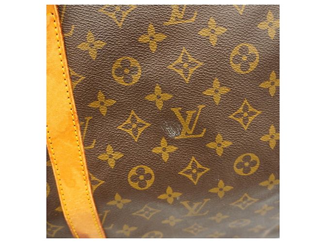Louis Vuitton Boston Monogram Keepall 55 Marron - vue 11
