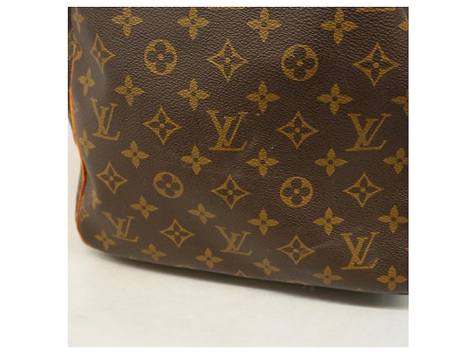 Louis Vuitton Boston Monogram Keepall 55 Marron - vue 13