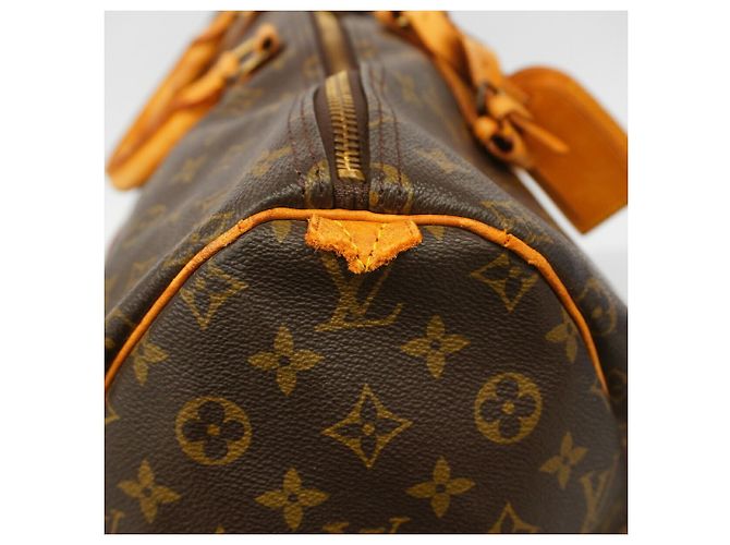Louis Vuitton Boston Monogram Keepall 55 Marron - vue 5