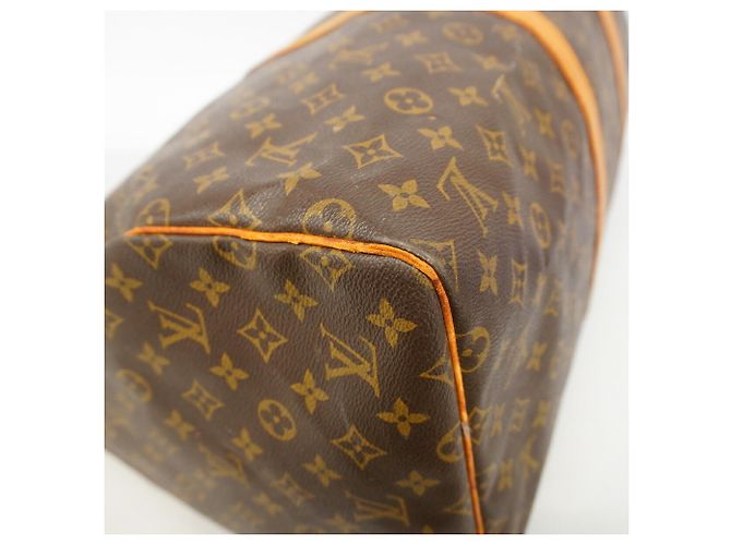 Louis Vuitton Boston Monogram Keepall 55 Marron - vue 6