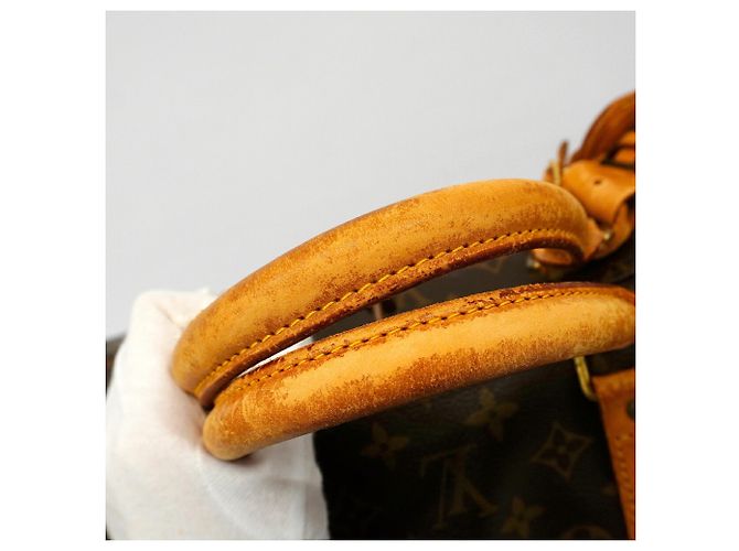 Louis Vuitton Boston Monogram Keepall 55 Marron - vue 8