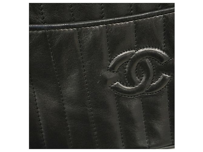 Borsa a tracolla Chanel Mademoiselle Nero - vista 10