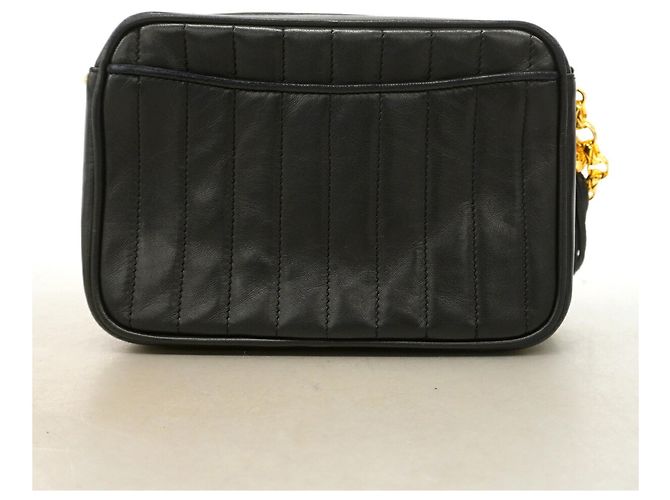 Borsa a tracolla Chanel Mademoiselle Nero - vista 11