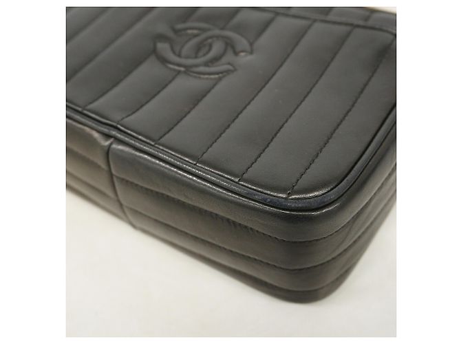 Borsa a tracolla Chanel Mademoiselle Nero - vista 6