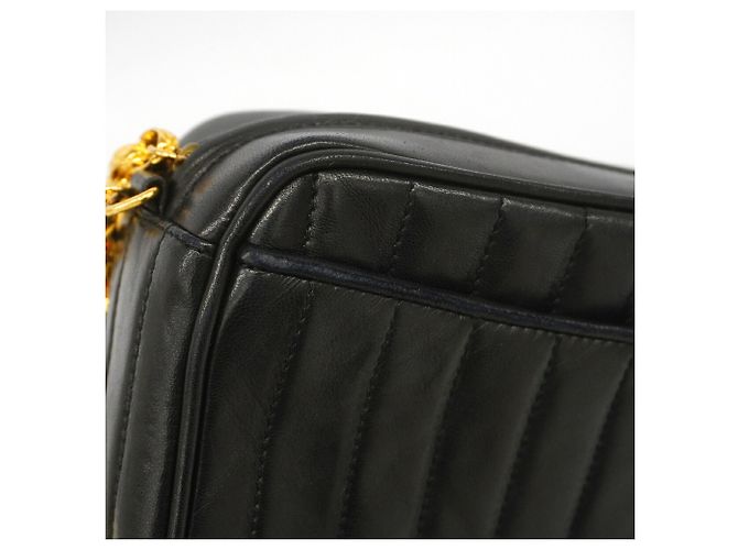 Borsa a tracolla Chanel Mademoiselle Nero - vista 7