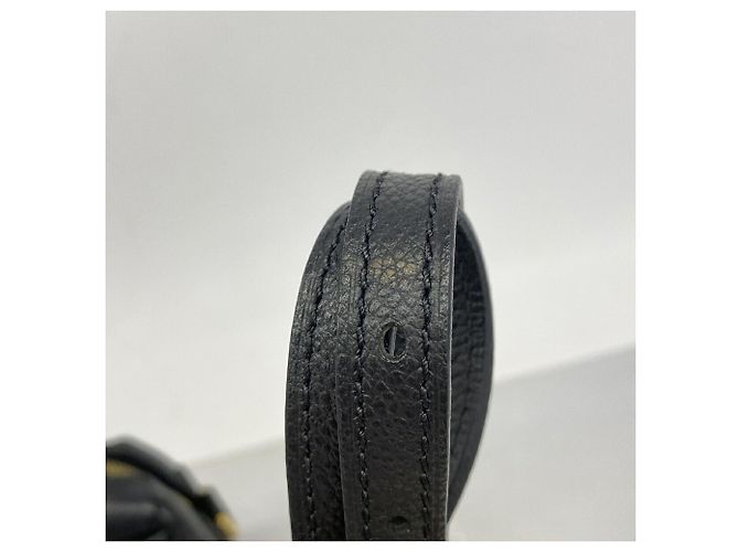 Borsa Louis Vuitton Monogram Empreinte Speedy Bandoulière 20 Nero - vista 10