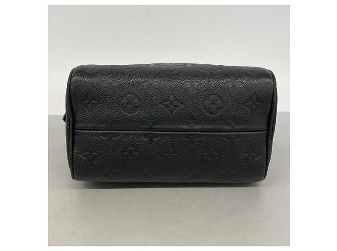 Borsa Louis Vuitton Monogram Empreinte Speedy Bandoulière 20 Nero - vista 3
