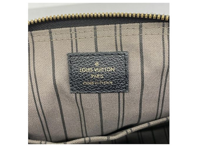 Borsa Louis Vuitton Monogram Empreinte Speedy Bandoulière 20 Nero - vista 5