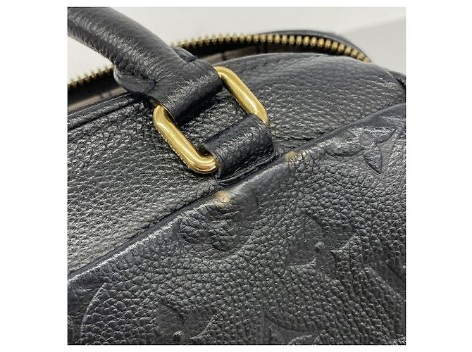 Borsa Louis Vuitton Monogram Empreinte Speedy Bandoulière 20 Nero - vista 8