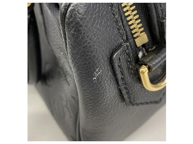 Borsa Louis Vuitton Monogram Empreinte Speedy Bandoulière 20 Nero - vista 9