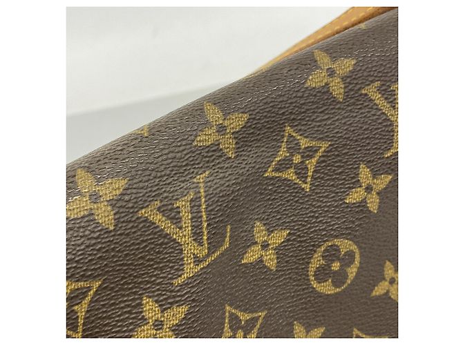 Borsa a tracolla Louis Vuitton Monogram Musette Salsa Marrone - vista 10