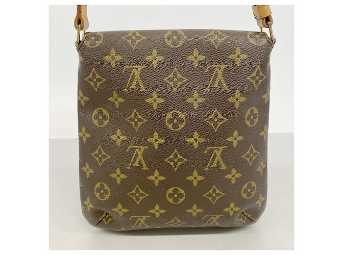 Borsa a tracolla Louis Vuitton Monogram Musette Salsa Marrone - vista 11