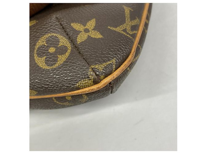 Borsa a tracolla Louis Vuitton Monogram Musette Salsa Marrone - vista 8