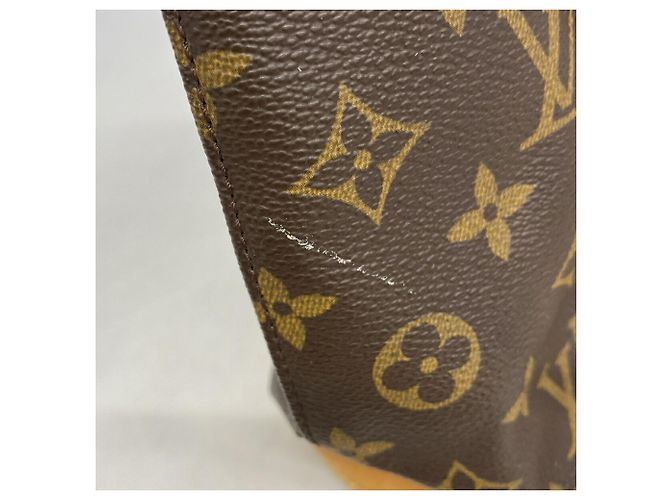 Louis Vuitton Monogram Bucket PM Tote Bag Braun - Ansicht 10