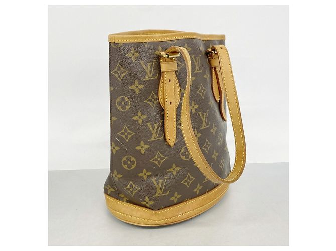 Louis Vuitton Monogram Bucket PM Tote Bag Braun - Ansicht 2