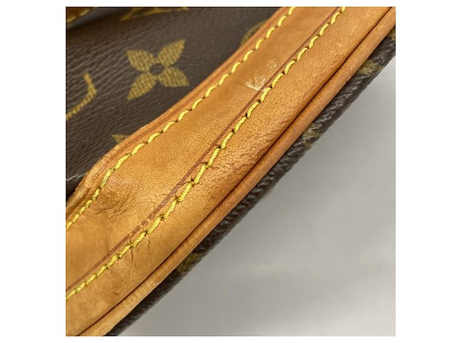 Louis Vuitton Monogram Bucket PM Tote Bag Braun - Ansicht 7
