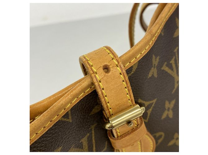 Louis Vuitton Monogram Bucket PM Tote Bag Braun - Ansicht 8