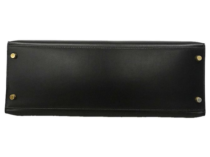 Hermès Borsa Hermes Kelly 35 in pelle Box Calf nera Nero - vista 3