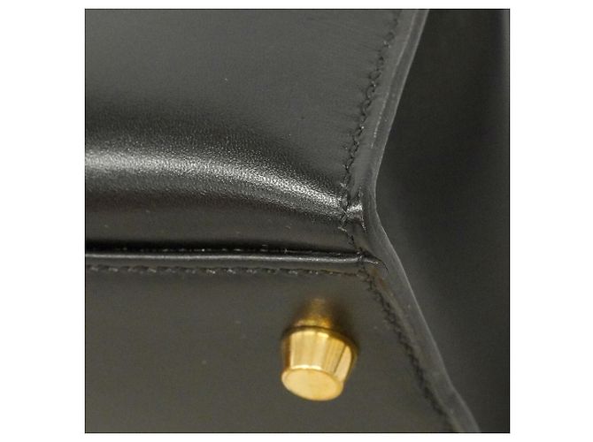 Hermès Borsa Hermes Kelly 35 in pelle Box Calf nera Nero - vista 6