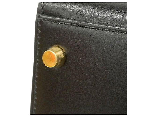 Hermès Borsa Hermes Kelly 35 in pelle Box Calf nera Nero - vista 7