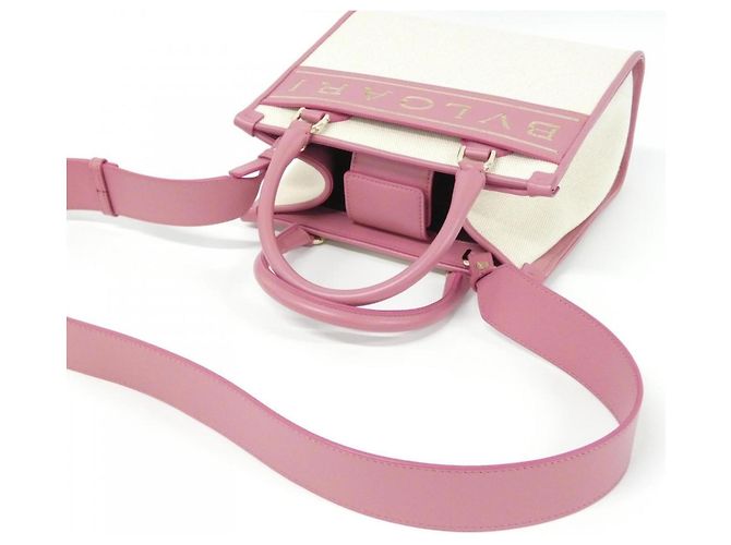 Bulgari Borsa Bvlgari 291221 Rosa Beige - vista 5