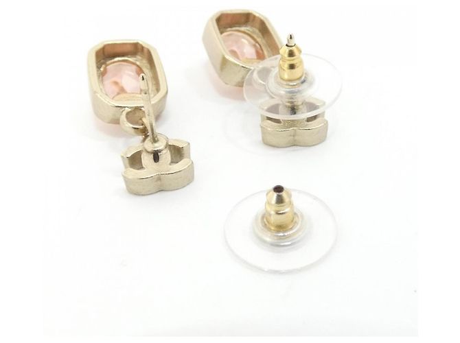 Chanel 33707 Hängeohrringe Pink Golden - Ansicht 4