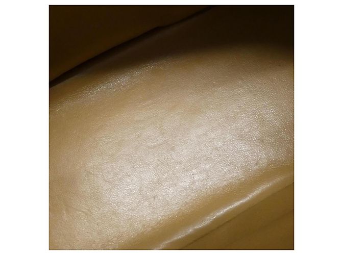 Borsa Chanel 1804 Beige in pelle di vitello grana grossa - vista 8
