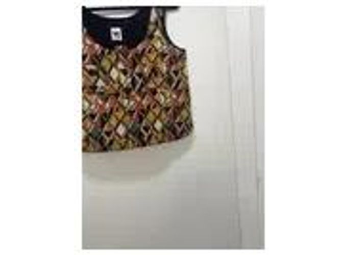 Top sin mangas M Missoni de seda estampado geométrico Multicolor - vista 2
