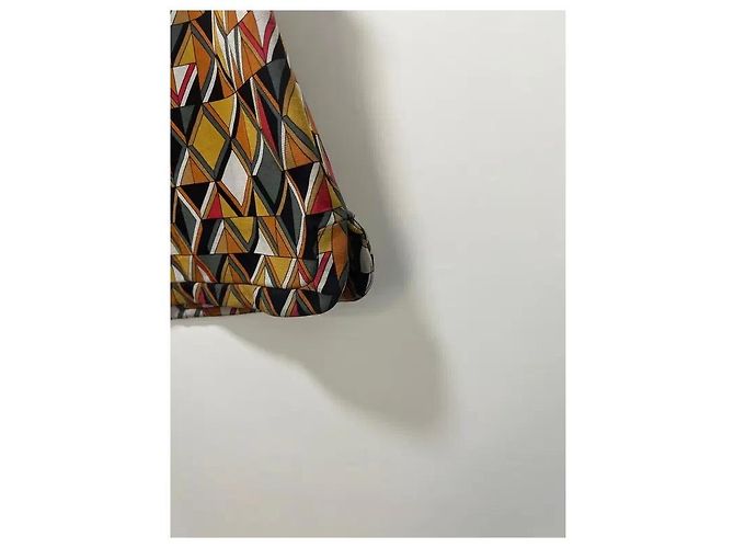 Top sin mangas M Missoni de seda estampado geométrico Multicolor - vista 3