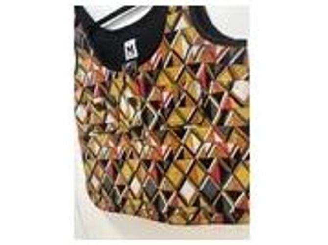 Top sin mangas M Missoni de seda estampado geométrico Multicolor - vista 5