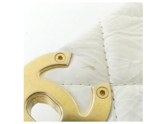 Borsa a tracolla in pelle Chanel AS2329 Bianco - vista 9