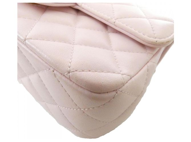 Borsa a mano Chanel AS5243 in pelle rosa - vista 3
