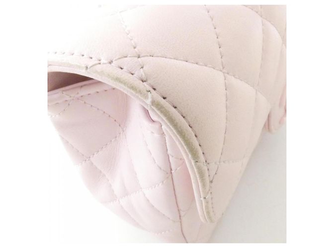 Borsa a mano Chanel AS5243 in pelle rosa - vista 5