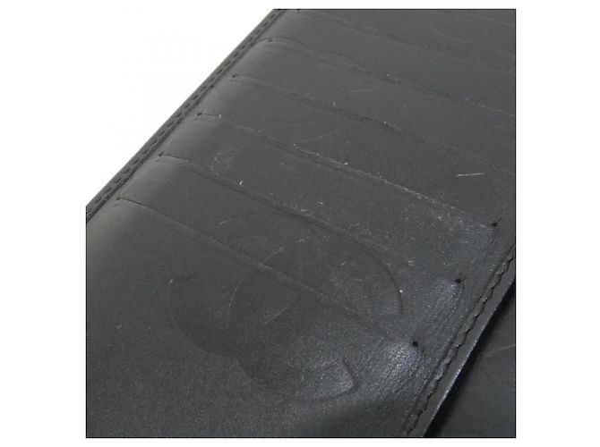 Cartera larga bi-fold Chanel Cambon Line 26717 Negro - vista 6