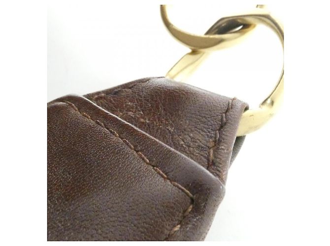 Bolsa de Ombro Chanel Wild Stitch Line Marrom - vista 7