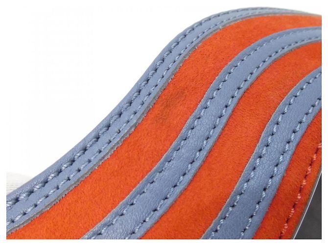 Fendi Strap You 8AV077 S3D Argento Rosso Blu chiaro - vista 3