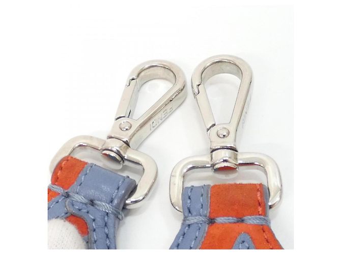 Fendi Strap You 8AV077 S3D Argento Rosso Blu chiaro - vista 7