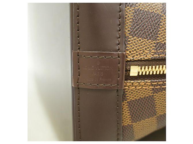 Borsa a mano Louis Vuitton Damier Alma N51131 Ebene Damier ebene - vista 5