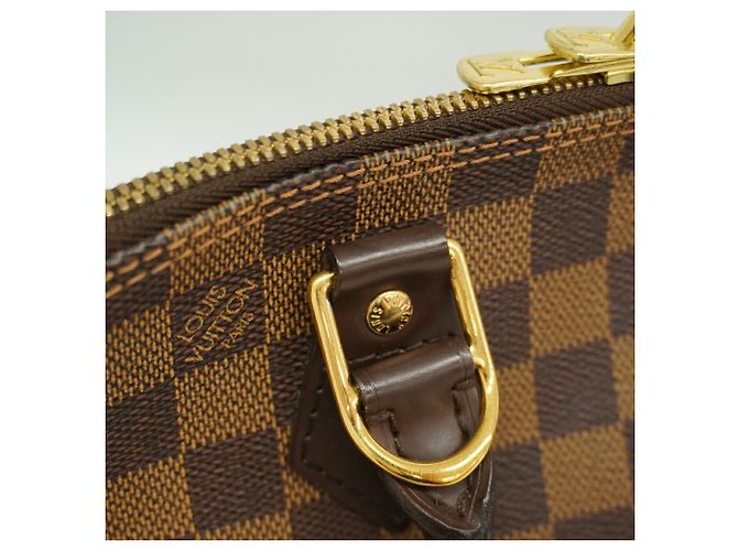 Borsa a mano Louis Vuitton Damier Alma N51131 Ebene Damier ebene - vista 8